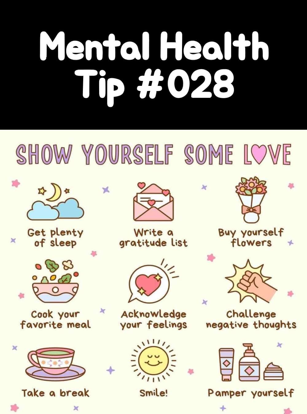 Emotional Well-being Infographic | Mental Health Tip #028
